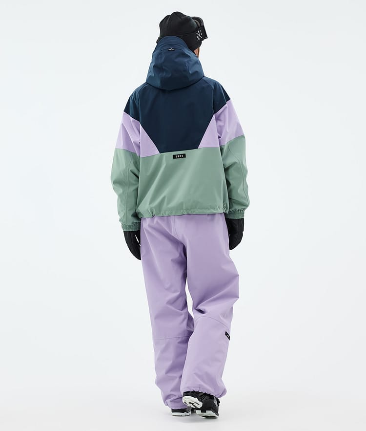 Dope Spartan W Skijakke Dame Sport Dark Blue/Faded Violet/Faded Green, Bilde 4 av 8