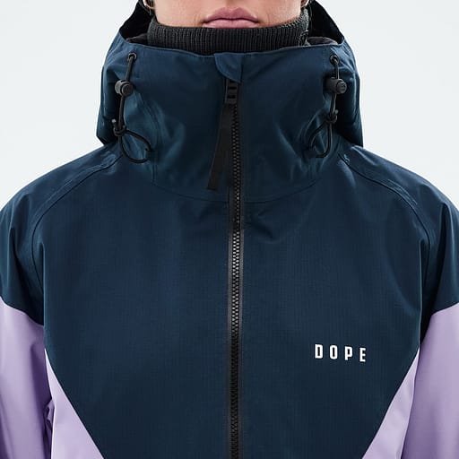 Frontglidelås med indre klaffer Hovedproduktdetaljbilde,