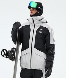 Montec Morpheus 25 Snowboardjakke Herre Light Grey/Black