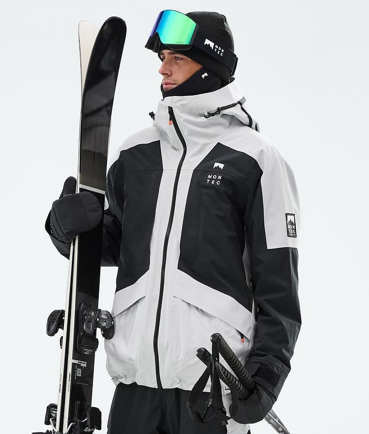 Montec Morpheus Skijakke Herre Light Grey/Black, Bilde 1 av 10