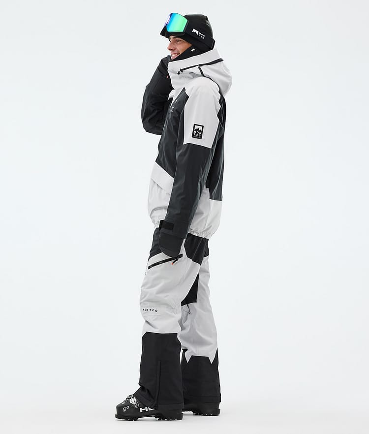 Montec Morpheus Skijakke Herre Light Grey/Black, Bilde 4 av 10