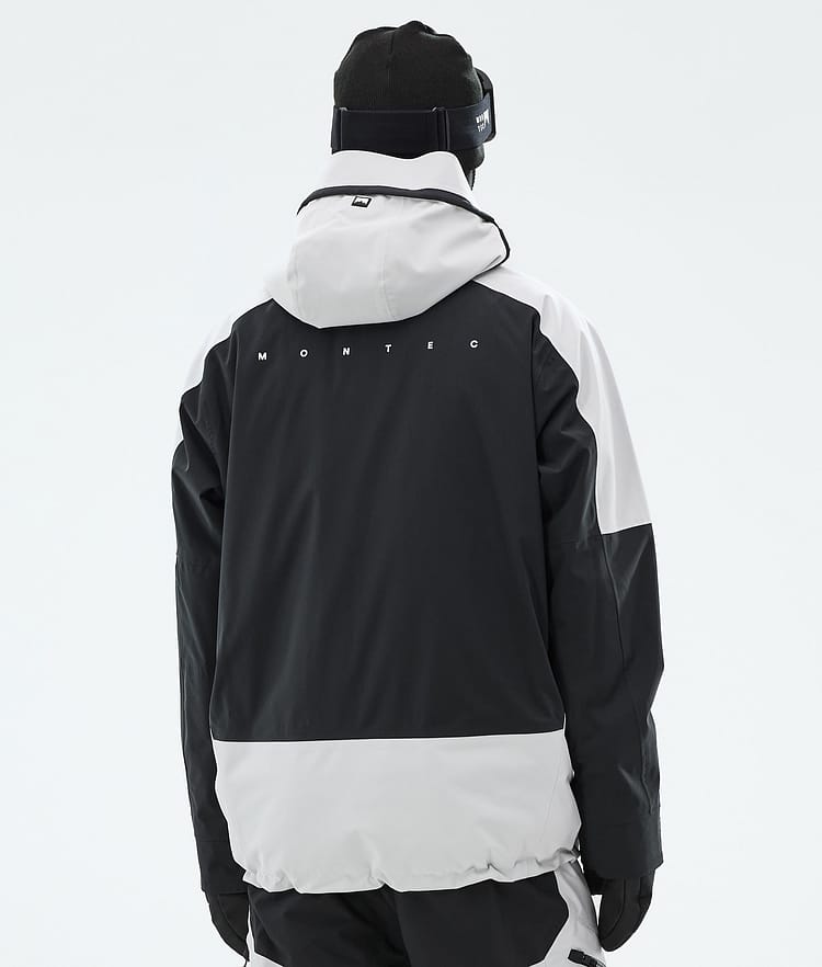 Montec Morpheus Snowboardjakke Herre Light Grey/Black, Bilde 7 av 10