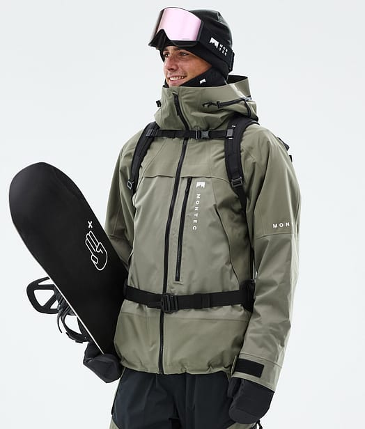 Montec Oracle Snowboardjakke Herre Greenish