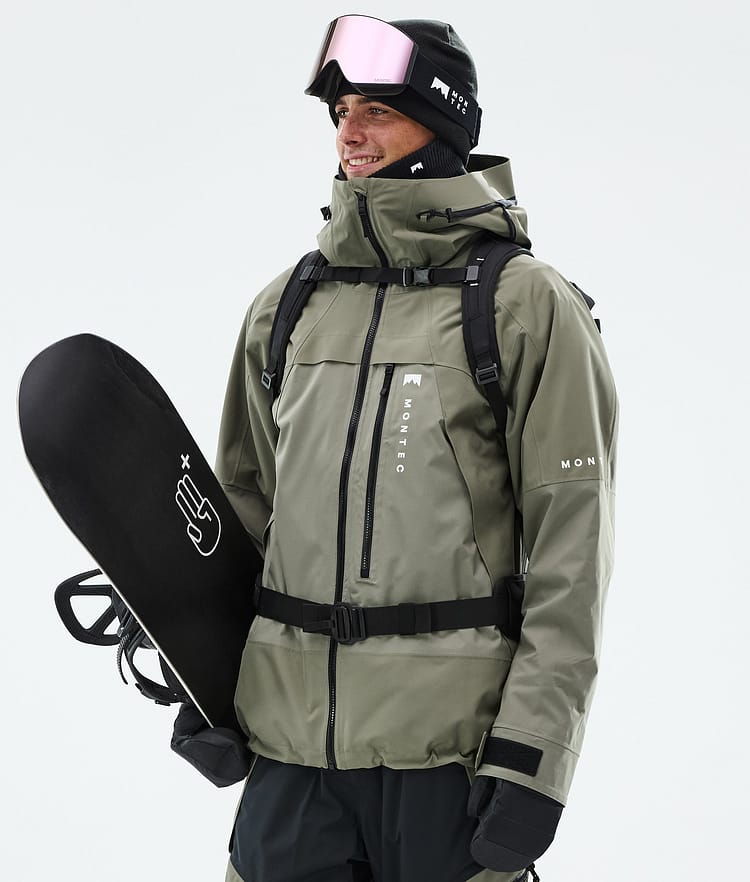 Montec Oracle Snowboardjakke Herre Greenish, Bilde 1 av 11