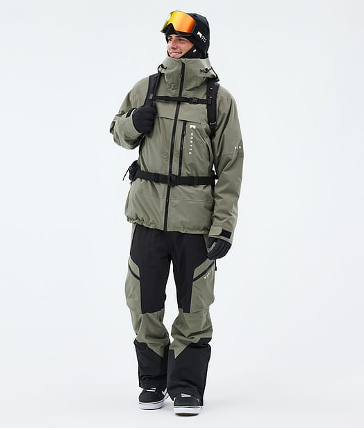 Montec Oracle Snowboardoutfit Greenish/Black
