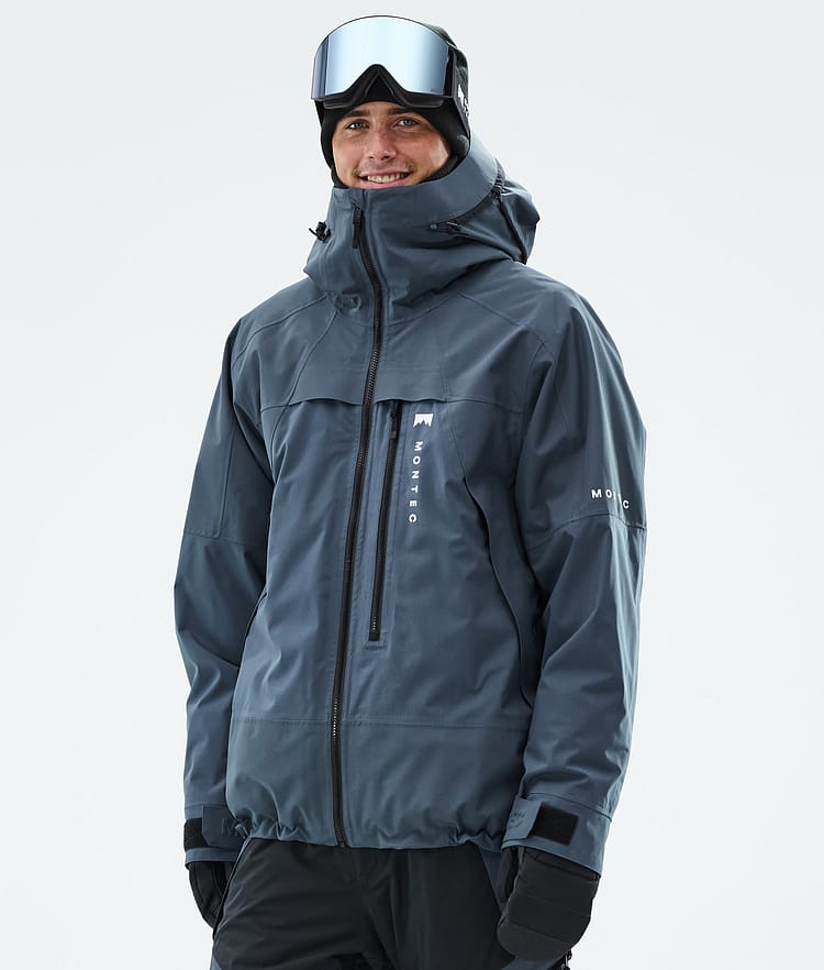 Montec Oracle Snowboardjakke Herre Metal Blue, Bilde 1 av 10