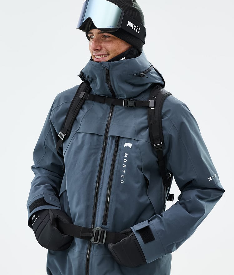 Montec Oracle Snowboardjakke Herre Metal Blue, Bilde 2 av 10