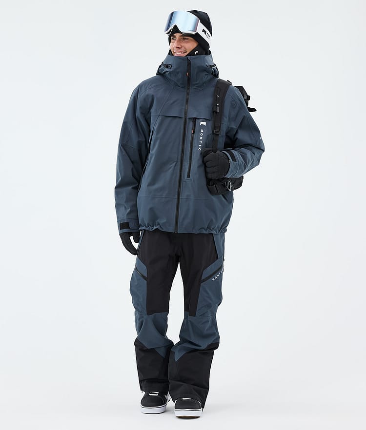 Montec Oracle Snowboardjakke Herre Metal Blue Renewed, Bilde 2 av 9