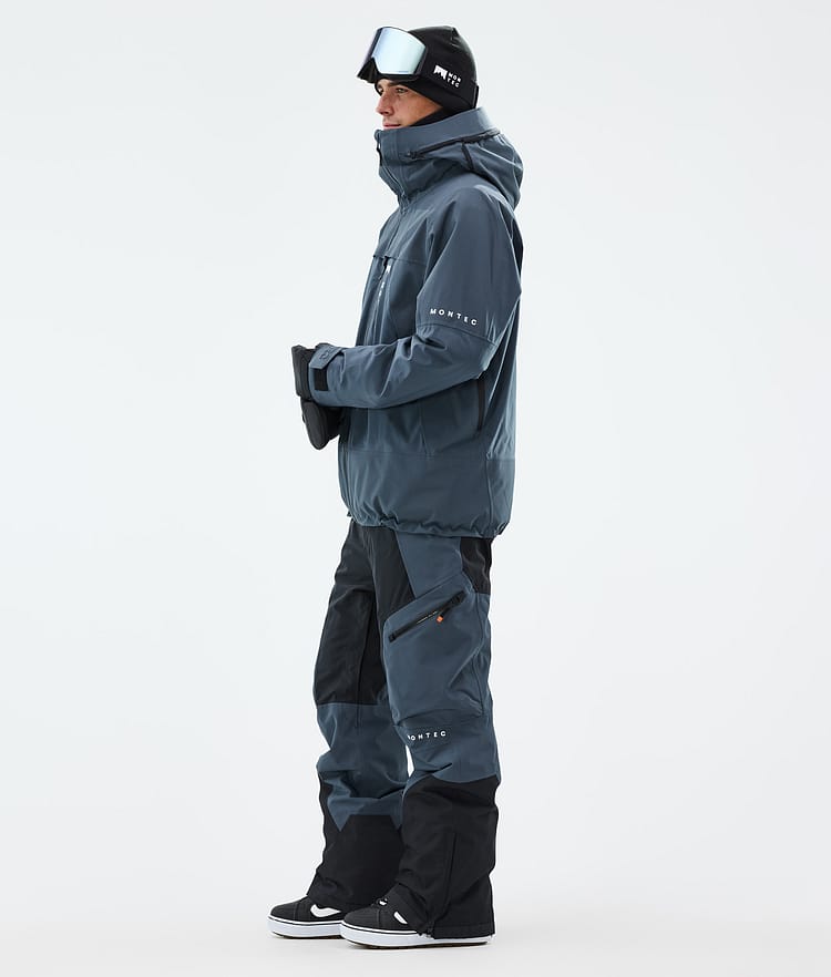Montec Oracle Snowboardjakke Herre Metal Blue, Bilde 4 av 10