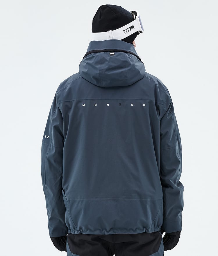 Montec Oracle Snowboardjakke Herre Metal Blue Renewed, Bilde 6 av 9