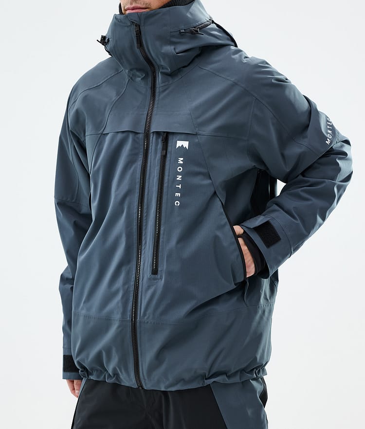 Montec Oracle Snowboardjakke Herre Metal Blue, Bilde 8 av 10