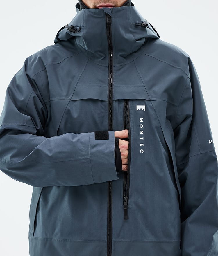 Montec Oracle Snowboardjakke Herre Metal Blue, Bilde 9 av 10