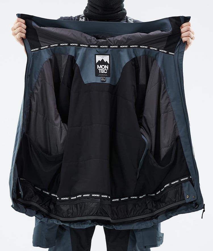 Montec Oracle Snowboardjakke Herre Metal Blue, Bilde 10 av 10