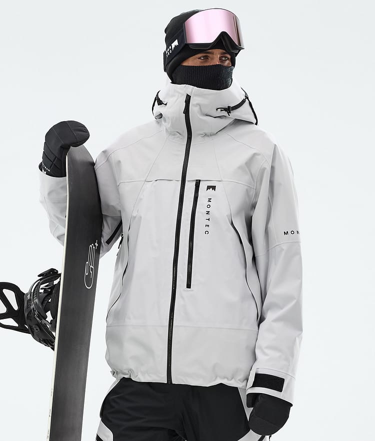 Montec Oracle Snowboardjakke Herre Light Grey, Bilde 1 av 10
