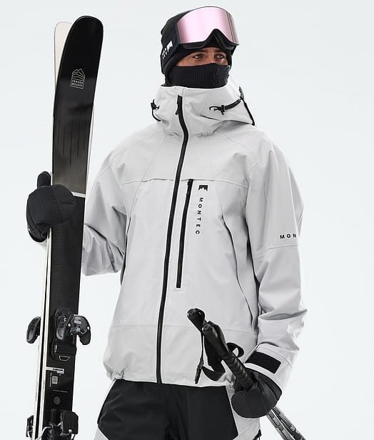 Montec Oracle Skijakke Herre Light Grey