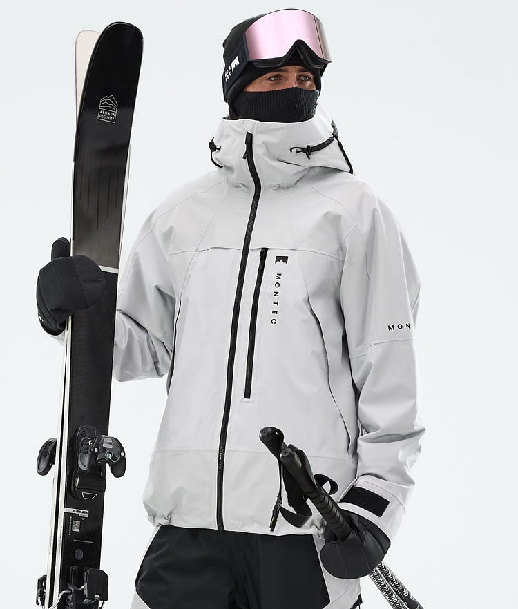 Montec Oracle Skijakke Herre Light Grey, Bilde 1 av 10