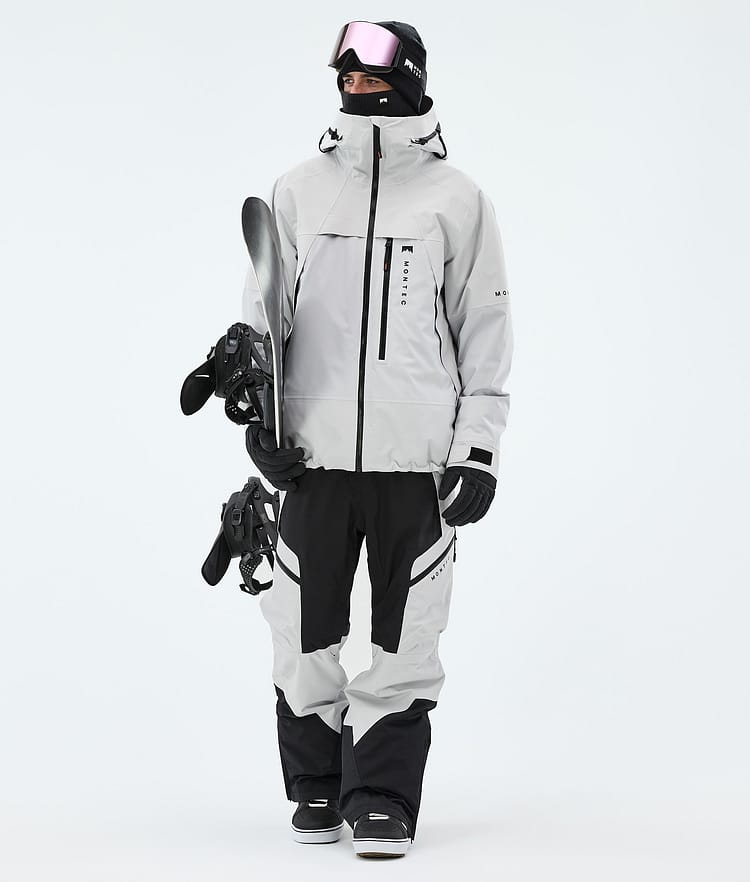 Montec Oracle Snowboardjakke Herre Light Grey, Bilde 2 av 9