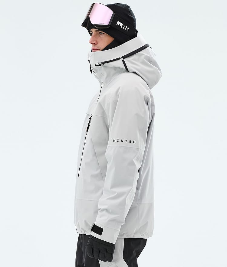 Montec Oracle Snowboardjakke Herre Light Grey, Bilde 5 av 9