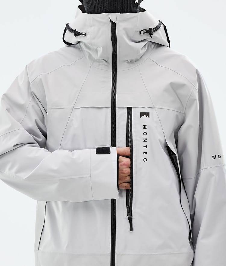 Montec Oracle Skijakke Herre Light Grey, Bilde 8 av 10