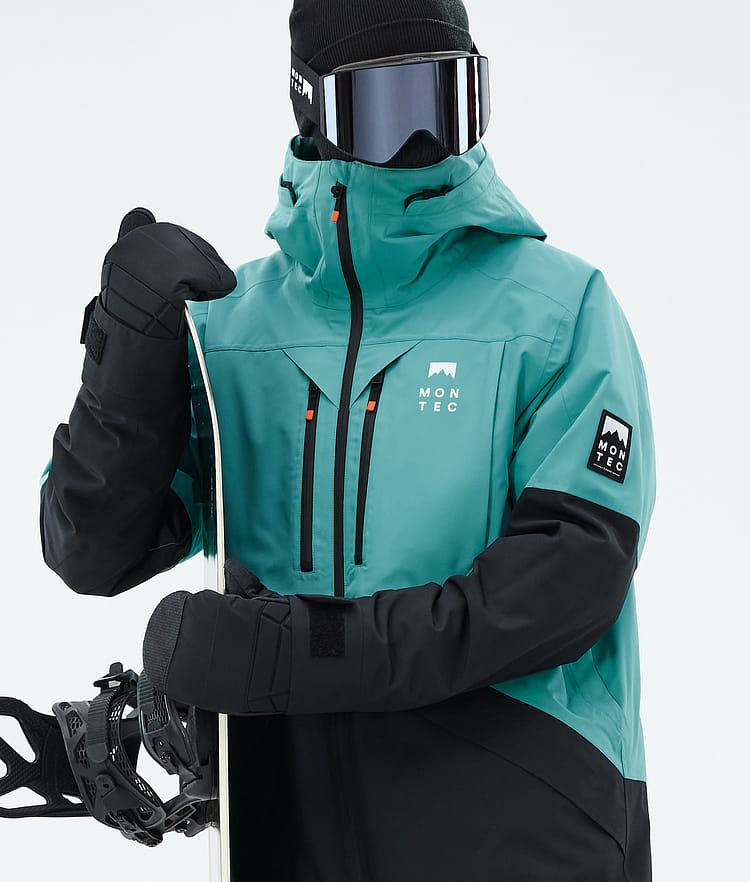 Montec Arch Snowboardjakke Herre Turquoise/Black, Bilde 2 av 10