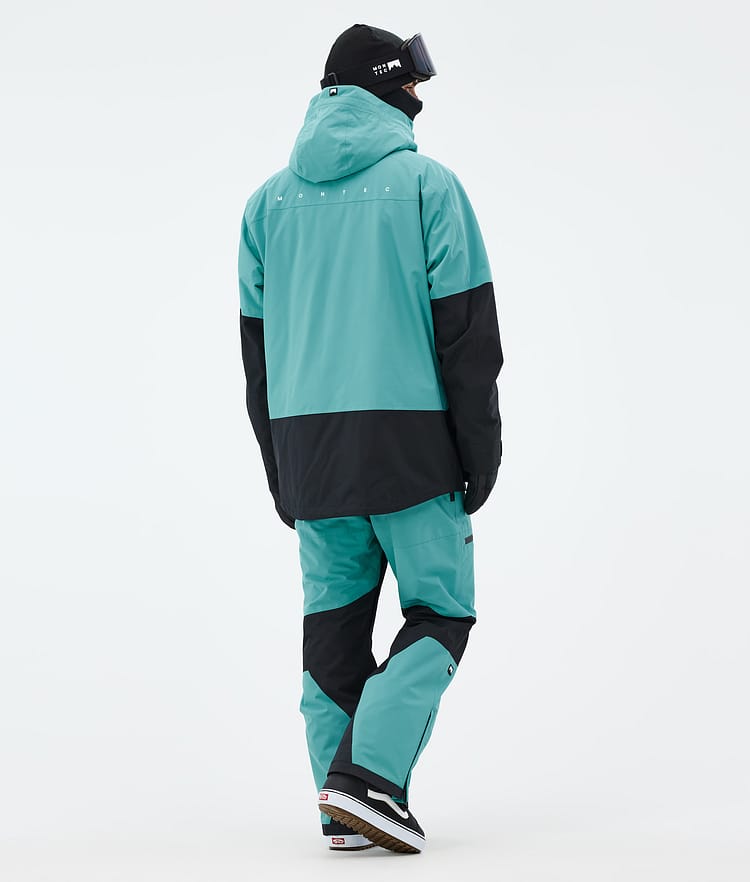 Montec Arch Snowboardjakke Herre Turquoise/Black, Bilde 5 av 10