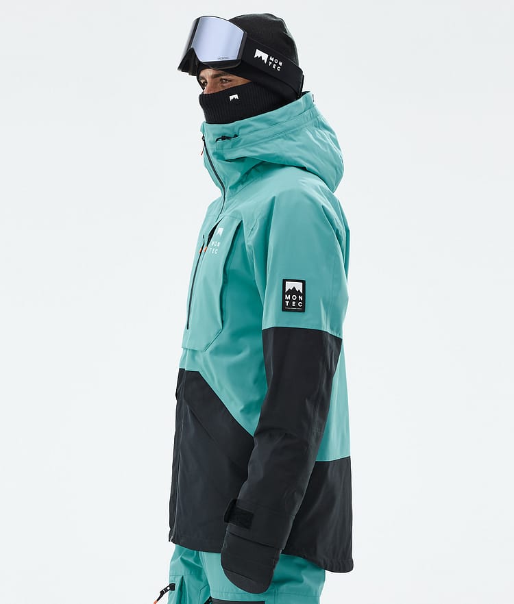 Montec Arch Snowboardjakke Herre Turquoise/Black, Bilde 6 av 10