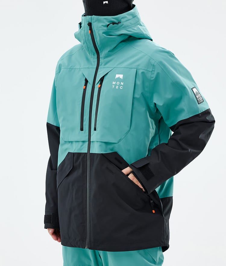 Montec Arch Snowboardjakke Herre Turquoise/Black, Bilde 8 av 10