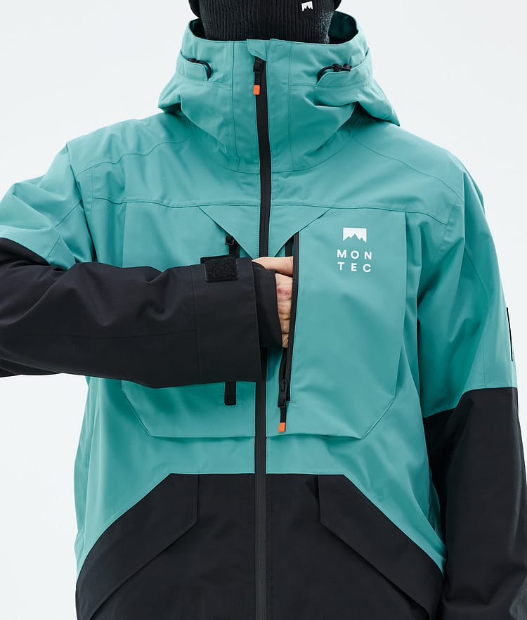 Montec Arch Skijakke Herre Turquoise/Black, Bilde 9 av 10