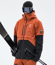 Montec Arch Skijakke Herre Burned Orange/Black