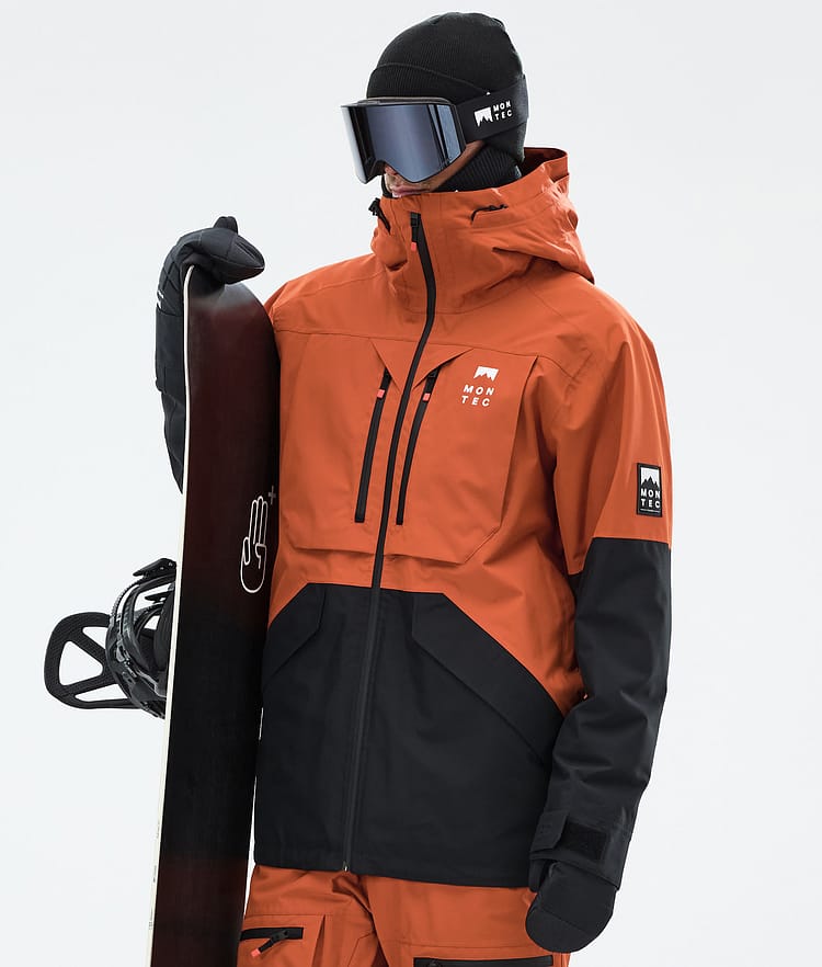 Montec Arch Snowboardjakke Herre Burned Orange/Black, Bilde 1 av 10