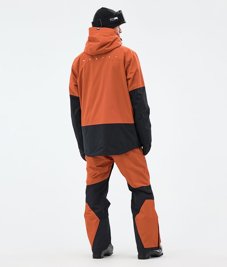 Montec Arch Skijakke Herre Burned Orange/Black, Bilde 5 av 10