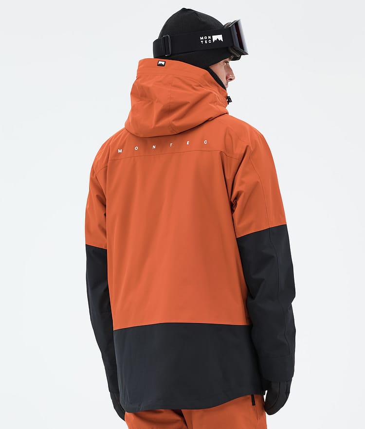 Montec Arch Snowboardjakke Herre Burned Orange/Black, Bilde 7 av 10