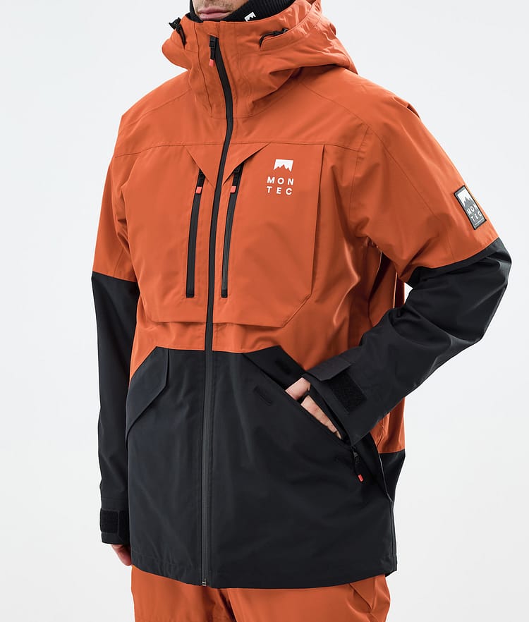 Montec Arch Skijakke Herre Burned Orange/Black, Bilde 8 av 10