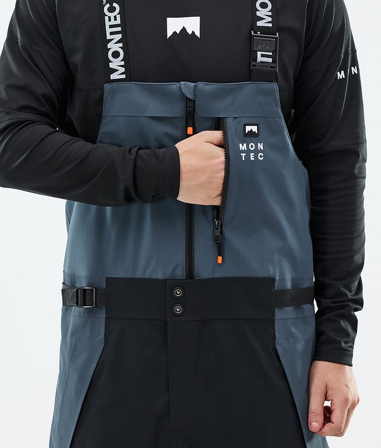Montec Dozer Skibukse Herre Metal Blue/Black, Bilde 5 av 6