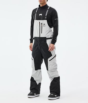 Montec Dozer Snowboardbukse Herre Light Grey/Black