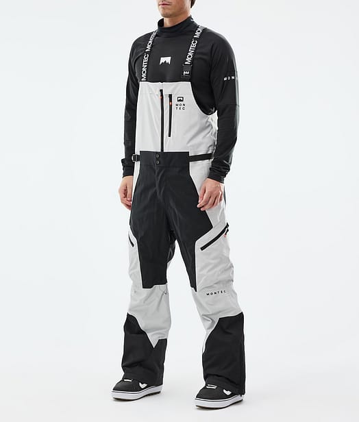 Montec Dozer Snowboardbukse Herre Light Grey/Black
