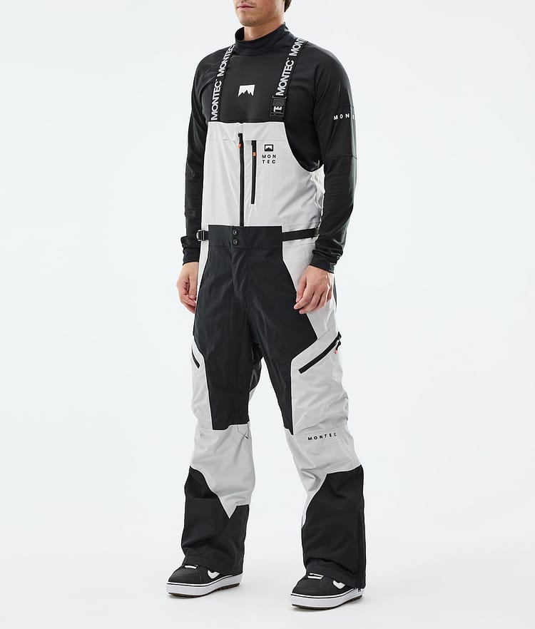 Montec Dozer Snowboardbukse Herre Light Grey/Black, Bilde 1 av 6