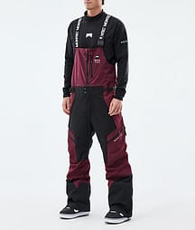 Montec Dozer Snowboardbukse Herre Burgundy/Black