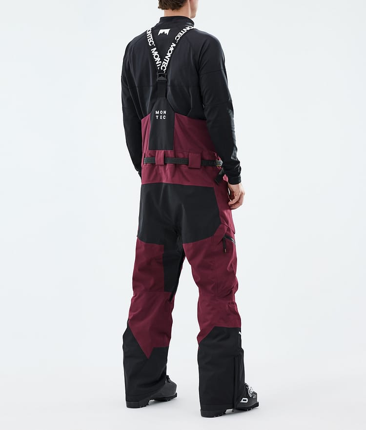 Montec Dozer Skibukse Herre Burgundy/Black, Image 3 of 6