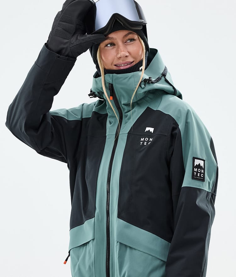 Montec Morpheus W Skijakke Dame Atlantic/Black, Bilde 2 av 10