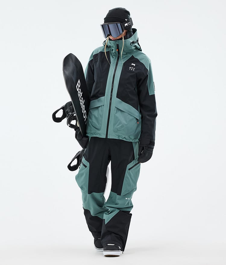 Montec Morpheus W Snowboardjakke Dame Atlantic/Black, Bilde 3 av 10