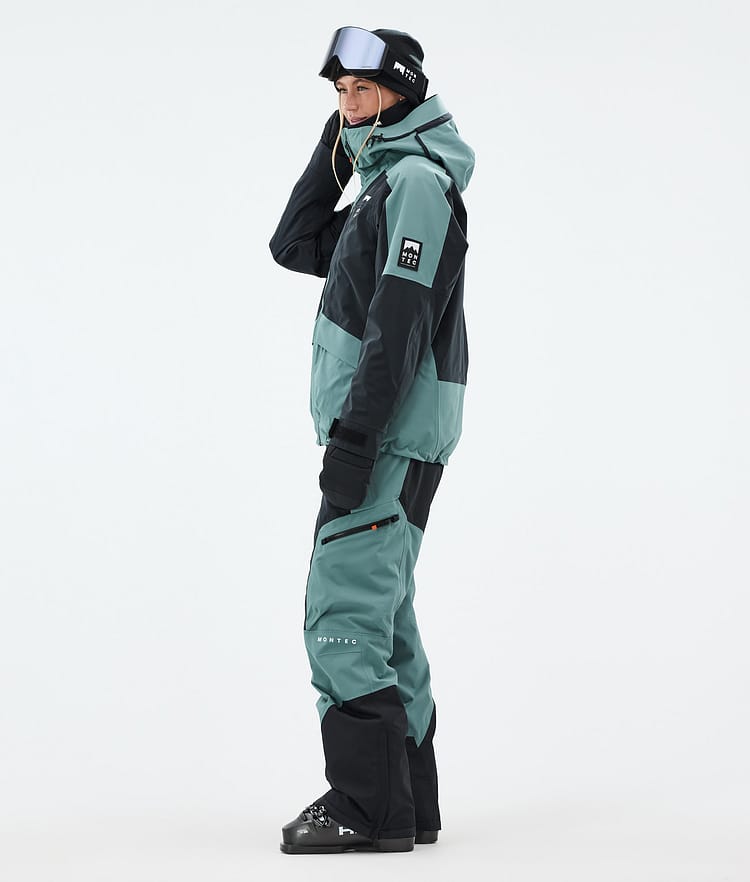 Montec Morpheus W Skijakke Dame Atlantic/Black, Bilde 4 av 10