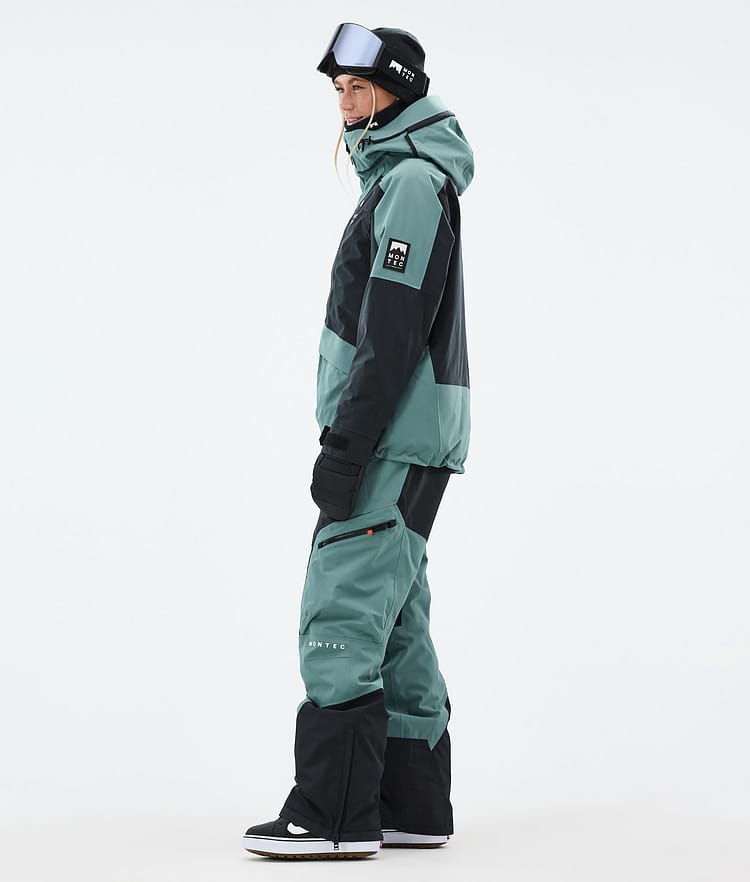 Montec Morpheus W Snowboardjakke Dame Atlantic/Black, Bilde 4 av 10