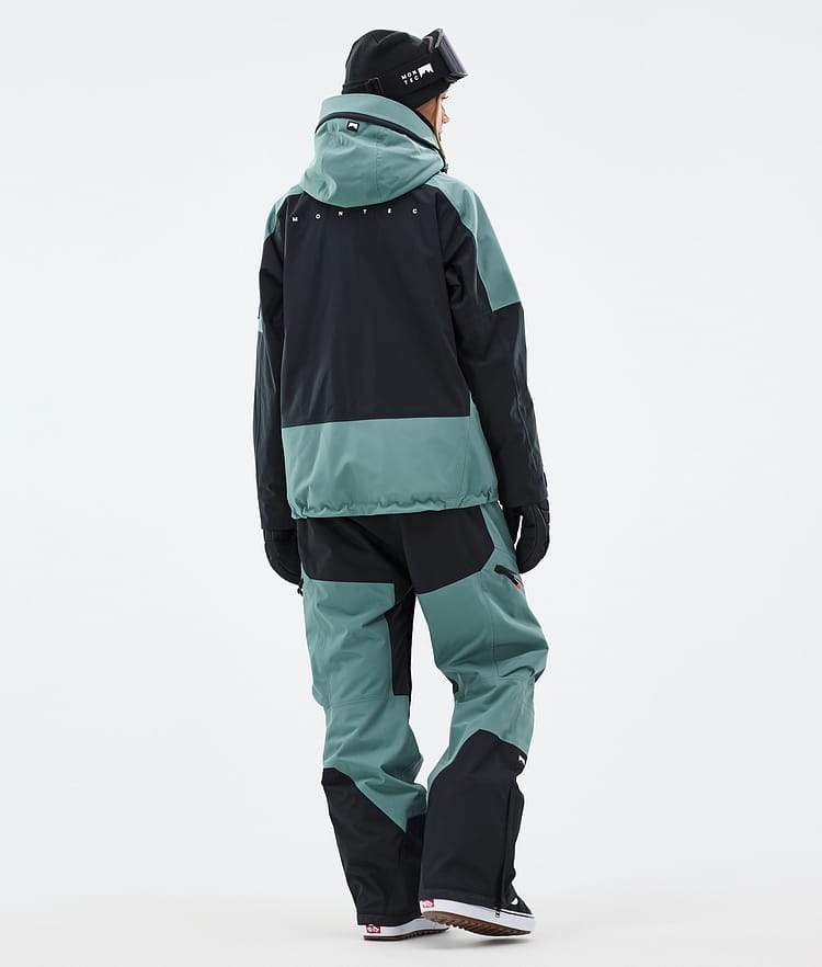 Montec Morpheus W Snowboardjakke Dame Atlantic/Black, Bilde 5 av 10