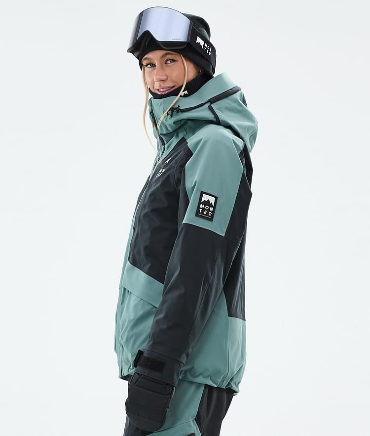 Montec Morpheus W Snowboardjakke Dame Atlantic/Black, Bilde 6 av 10