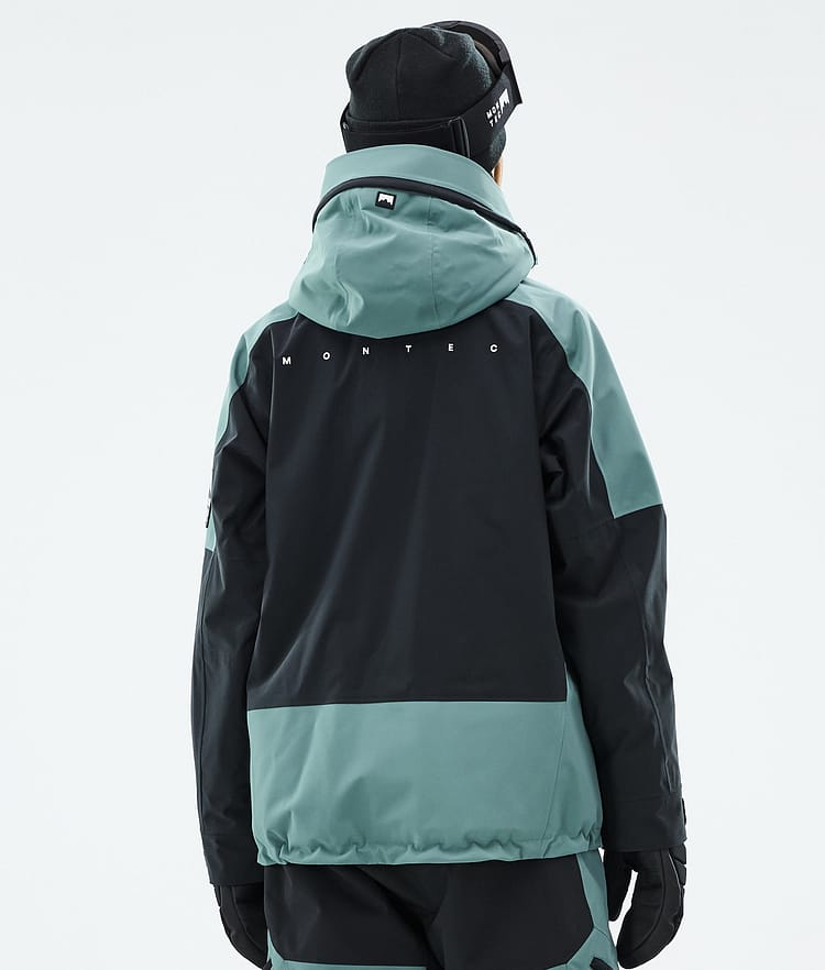 Montec Morpheus W Skijakke Dame Atlantic/Black, Bilde 7 av 10