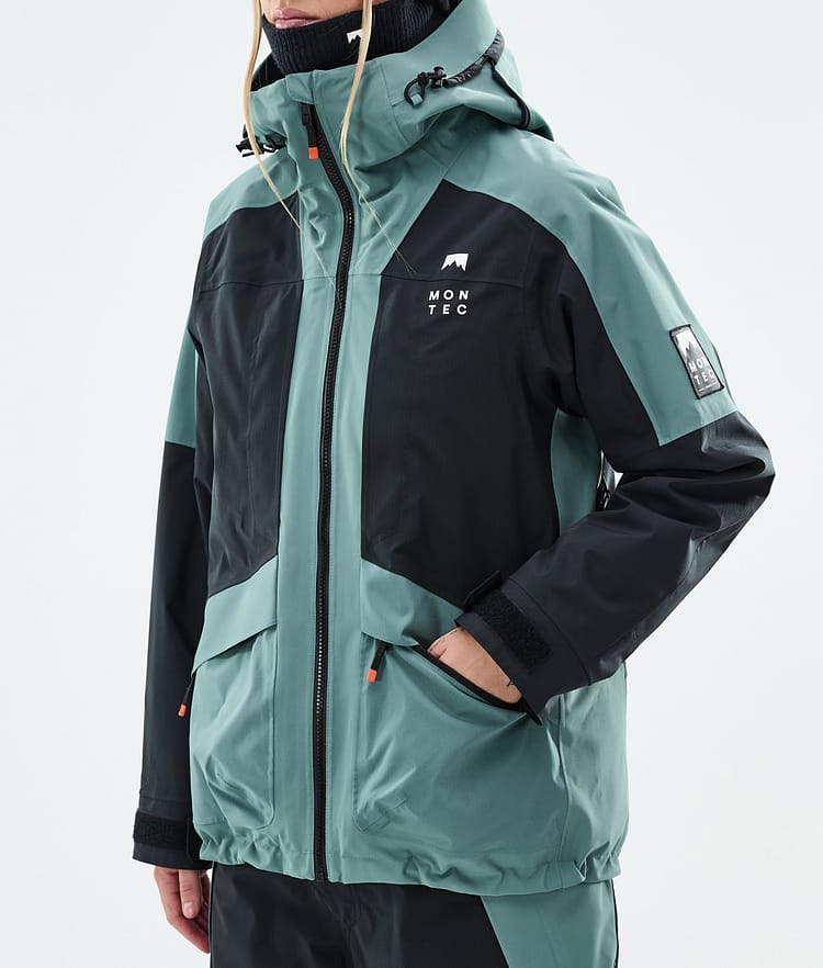 Montec Morpheus W Snowboardjakke Dame Atlantic/Black, Bilde 8 av 10