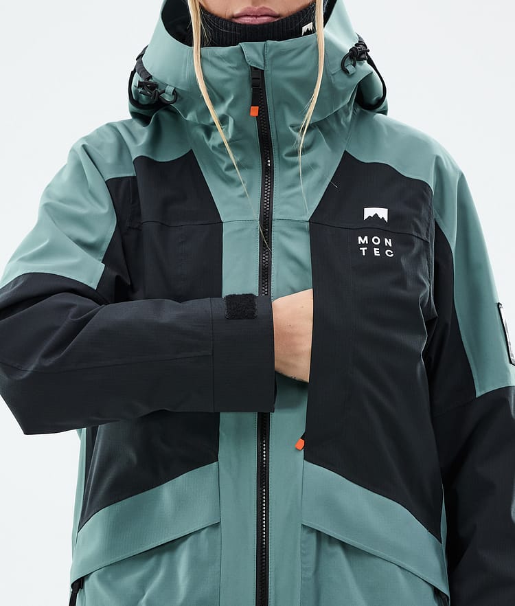 Montec Morpheus W Snowboardjakke Dame Atlantic/Black, Bilde 9 av 10