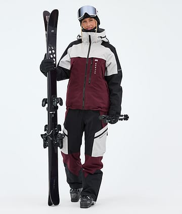 Montec Oracle W Skidoutfit Light Grey/Black/Burgundy
