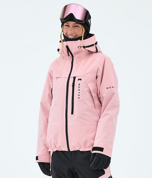 Montec Oracle W Skijakke Dame Soft Pink